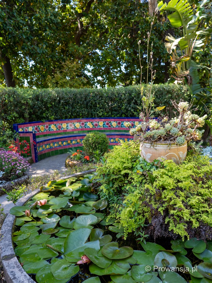 Ogród Fontana Rosa, Menton
