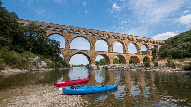 Pont du Gard, antyczne atrakcje Prowansji