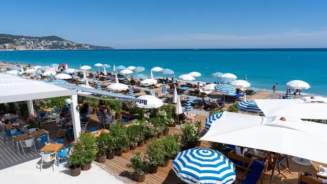 Plaża w Nicei