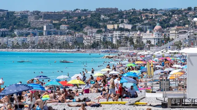 Plaża w Nicei