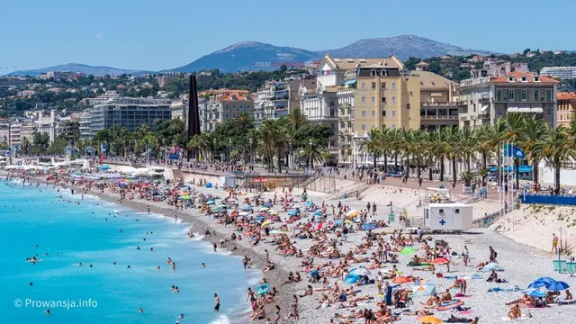 Plaża w Nicei