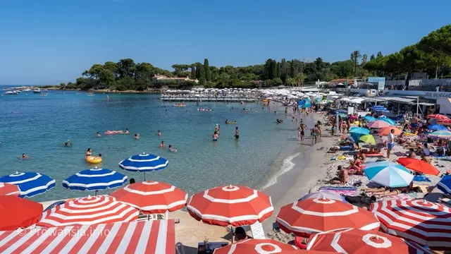 Plage de la Garoupe