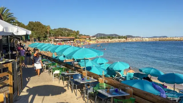 Plaża w Tulonie