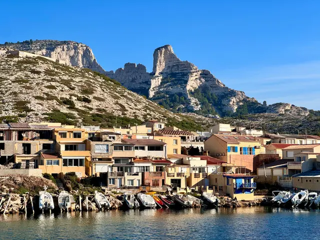 Les Goudes, dzielnica rybacka Marsylii u stóp Calanques